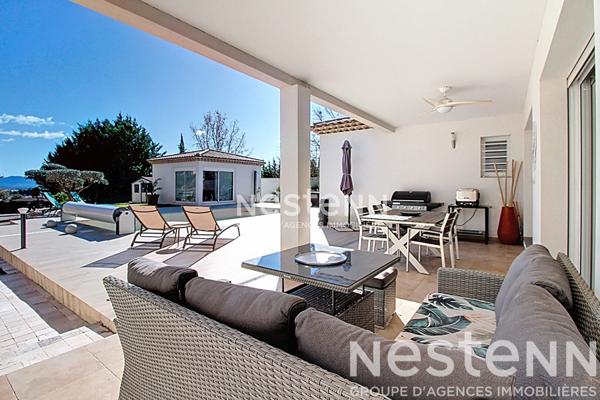 Maison Le Cannet Des Maures 6 pièces - 168 m2 - Terrain 2835 m2- Garage- Pisicine- Pool house