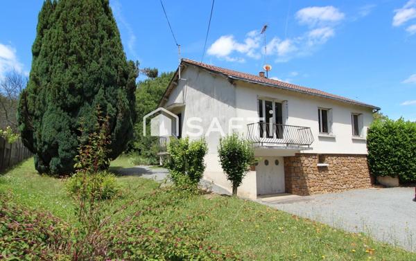 MAISON 2/3 CHAMBRES AVEC GARAGE & TERRAIN