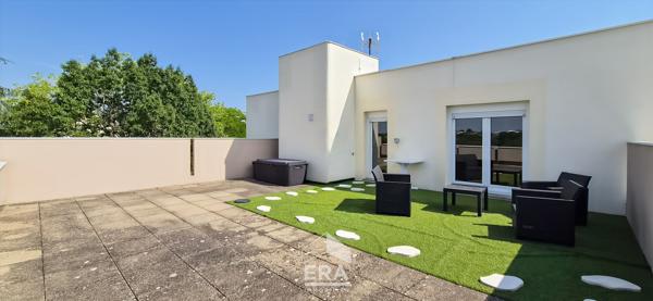 HAUT FLOIRAC - Appartement T4 de 80 m² avec deux terrasses de 52m² et 15m² - RARE !