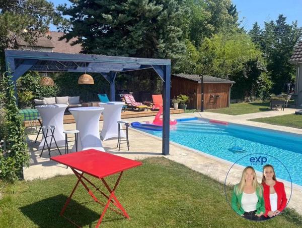 Maison contemporaine de 160 m² avec piscine chauffée – Wintzenheim