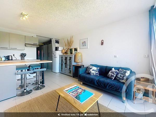 Appartement F3 à vendre  3 pièces - 39,35 m 2   THEOULE SUR MER  - 06