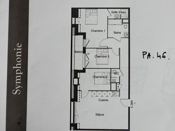 Templeuve En Pevele Appartement T4 78 m2