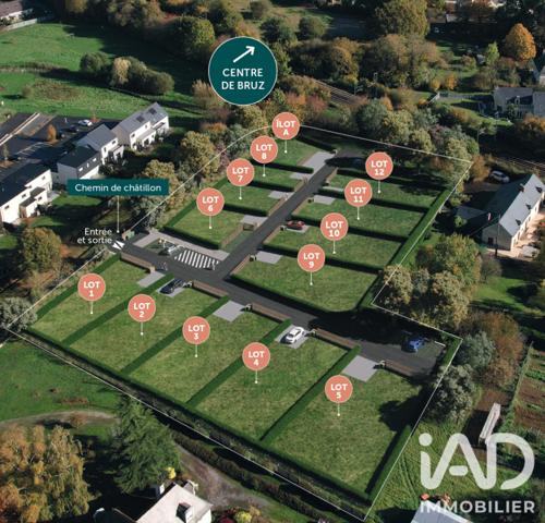 Terrain à vendre 388 m² Bruz