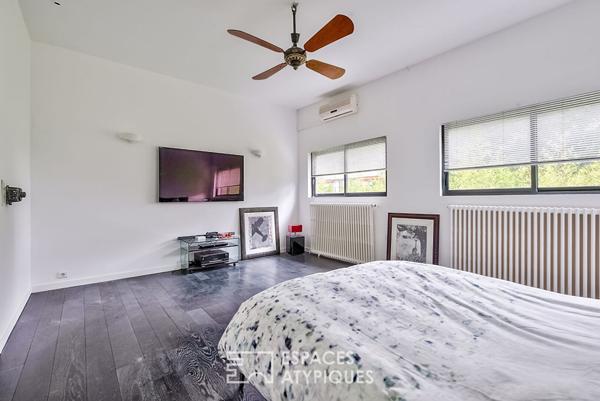 Atelier industriel aménagé en Loft familial