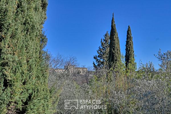 L’atelier d’artiste : une villa à fort potentiel en jardin bucolique