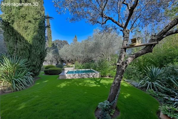 L’atelier d’artiste : une villa à fort potentiel en jardin bucolique