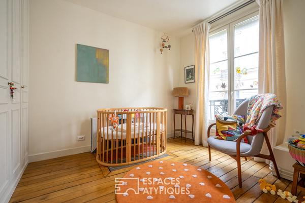 Appartement de charme rénové par architecte