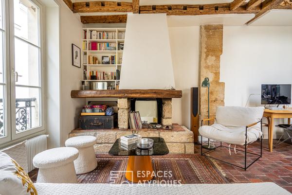 Appartement de charme rénové par architecte