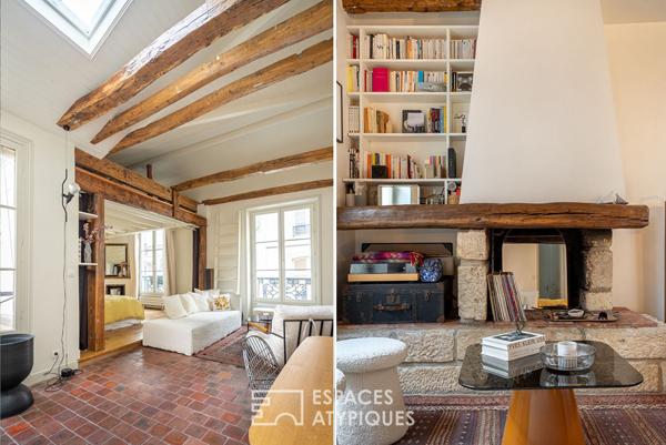 Appartement de charme rénové par architecte