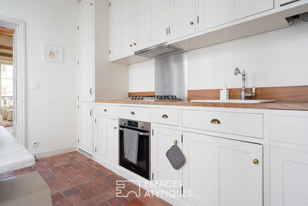 Appartement de charme rénové par architecte