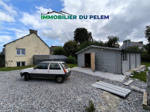 Maël-Carhaix (22340) Maison 4 chambres avec jardin et garage – Maël-Carhaix