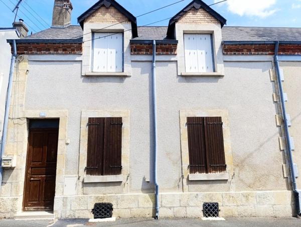 Charmante maison de ville 4 pièces à Issoudun (36) – Proche commodités, avec courette et cave voûtée