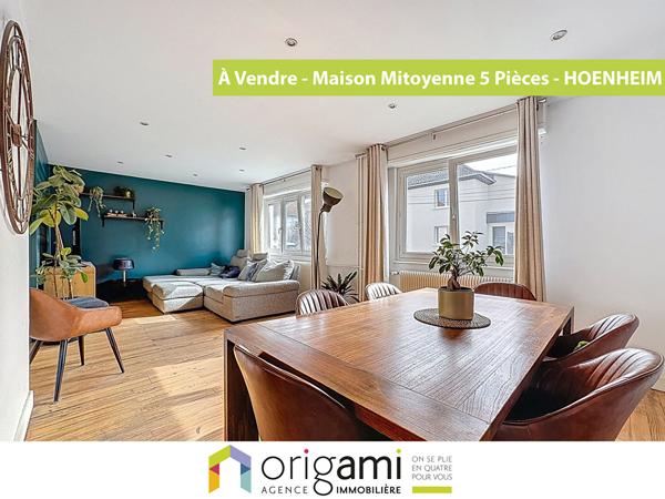 Maison à Hoenheim en Co-exclusivité Origami Immobilier Hoenheim Maison à Hoenheim en Co-exclusivité Origami Immobilier Hoenheim