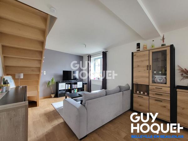 Maison de ville en triplex 93,94 m² à Beaujeu centre