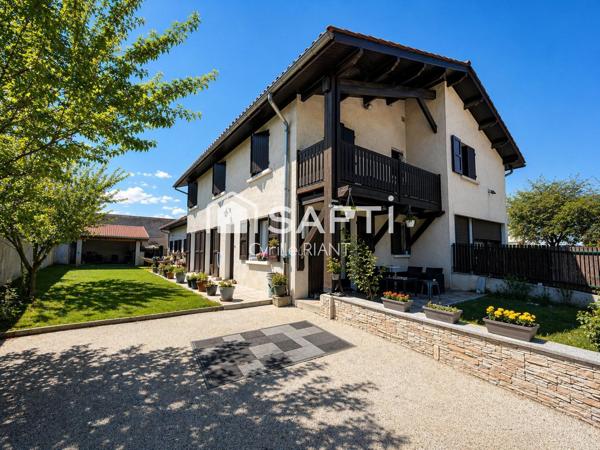 Maison et appartement 160 m², plus local industriel