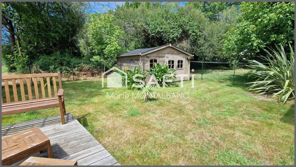 Maisonnette 87m2 avec jardin au calme et atypique.