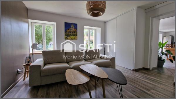 Maisonnette 87m2 avec jardin au calme et atypique.