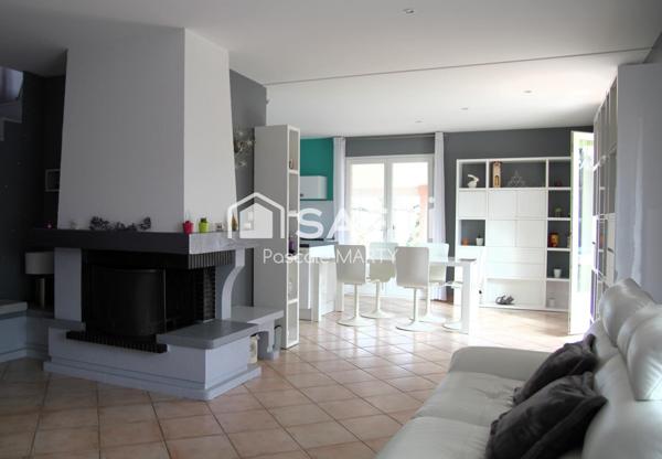 Villa T4 sous sol complet et piscine sur 2500m²