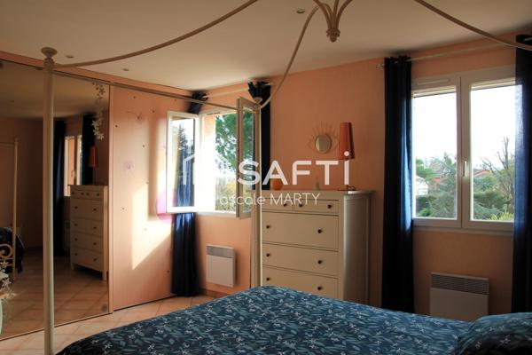 Villa T4 sous sol complet et piscine sur 2500m²