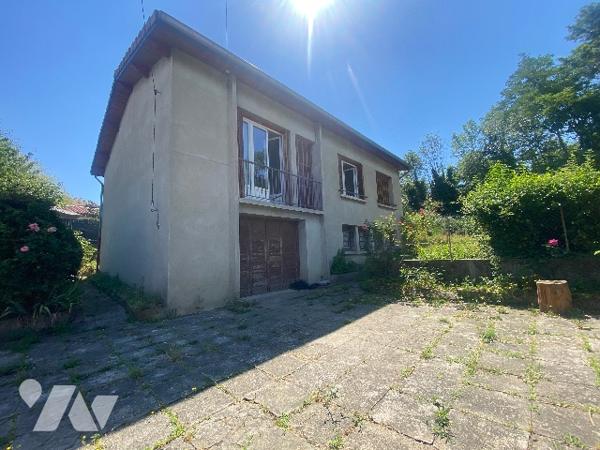 Maison à rénover de 75m² env sur sous-sol de 75m² env, terrain de 602m²