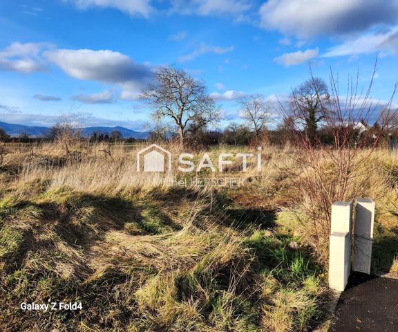 Holtzwihr Terrain viabilisé de 700 m² libre constructeur
