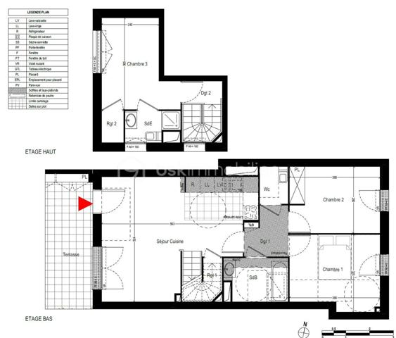 Duplex de 76 m²