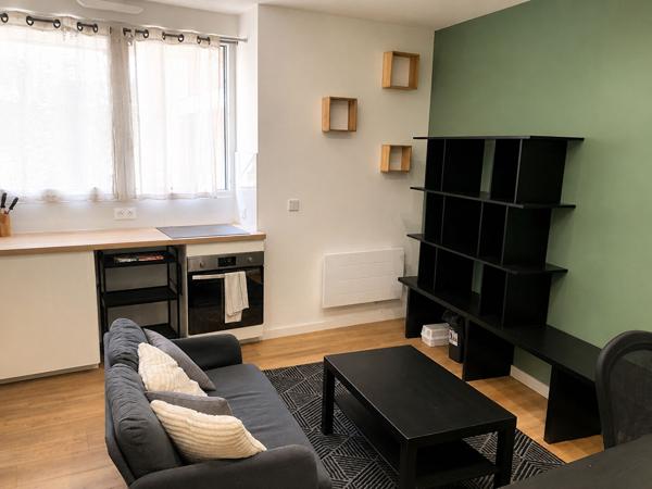 Gardanne centre ville - Studio meublé 26 m²  entièrement rénoivé.