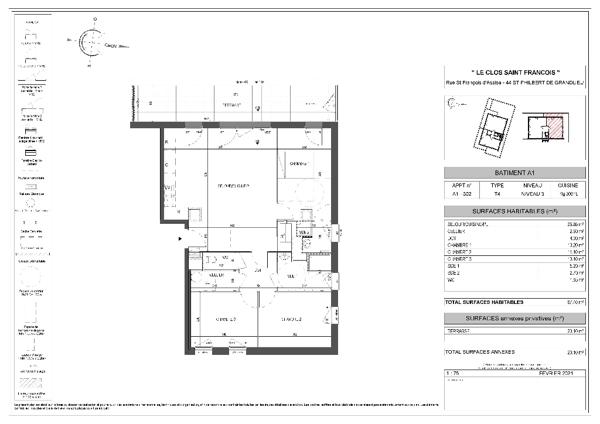 ST PHILBERT DE GRAND LIEU - LE CLOS ST FRANCOIS - T4