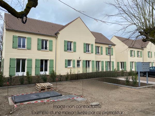 A VENDRE SAINT MAXIMIN (60) - Appartement en REZ de JARDIN - PLAIN PIED T3 pièces + Parking X2