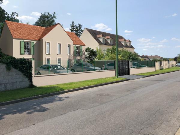 A VENDRE SAINT MAXIMIN (60) - Appartement en REZ de JARDIN - PLAIN PIED T3 pièces + Parking X2
