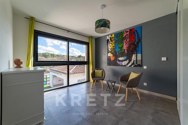 Villa d’architecte avec vue panoramique proche Aix-en-Provence