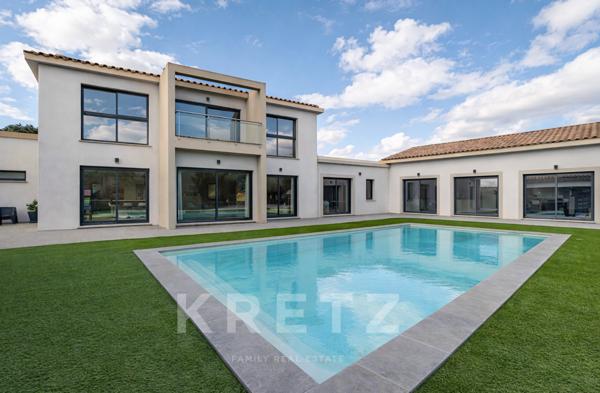 Villa d’architecte avec vue panoramique proche Aix-en-Provence