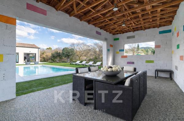 Villa d’architecte avec vue panoramique proche Aix-en-Provence