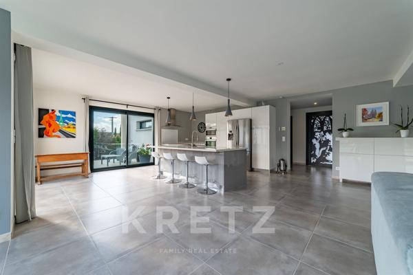 Villa d’architecte avec vue panoramique proche Aix-en-Provence