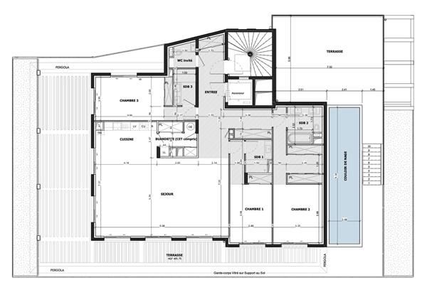 Appartement NEUF de 4 pièces avec VUE MER à Eze