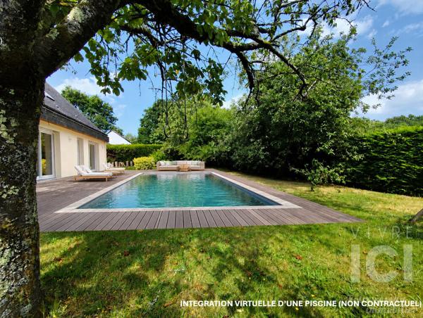 À VENDRE MAISON 157 M², 5 CHAMBRES, EN IMPASSE, AU CALME ABSOLU.