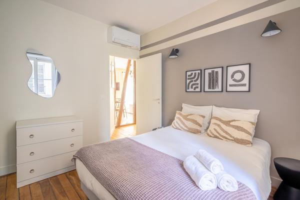 location 3 pieces 50m2 meublé - triangle d'or