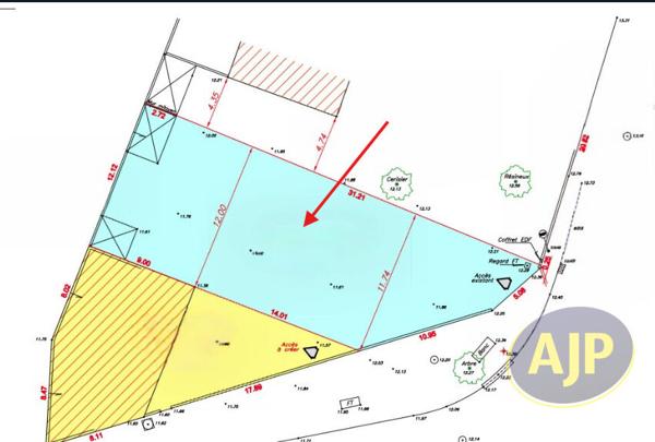 Terrains à vendre Brem Sur Mer : surface de 352 m2 à 89 800€ - AJP Immobilier Les Sables-d'Olonne