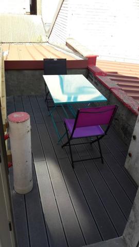 Appartement T3 cabine, terrasse, cour et garage
