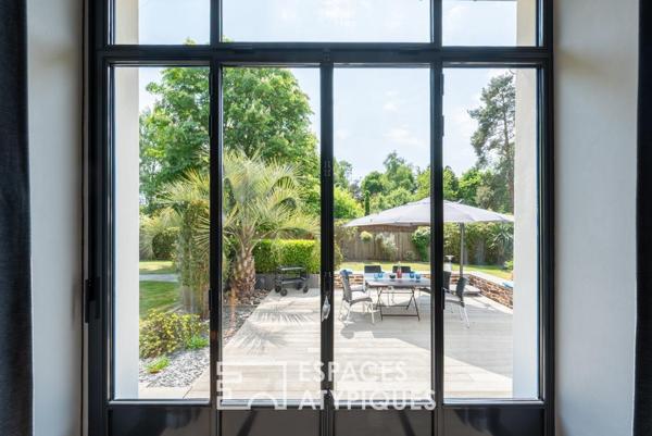 Authentique grange revisitée avec élégance et modernité