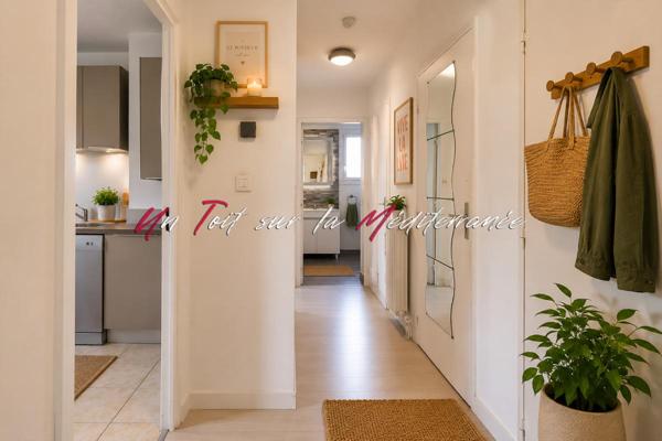 Appartement type 2 de 51m2 avec balcon et cave à Fréjus