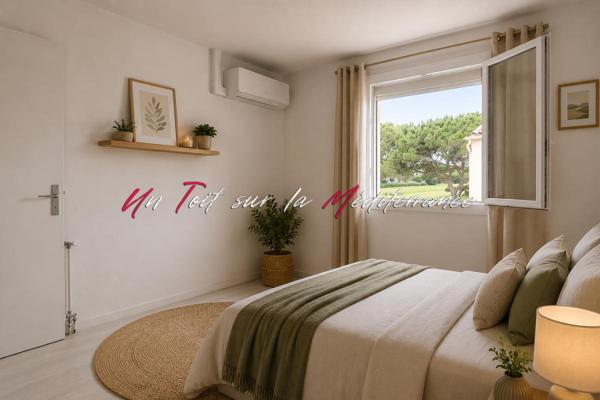 Appartement type 2 de 51m2 avec balcon et cave à Fréjus