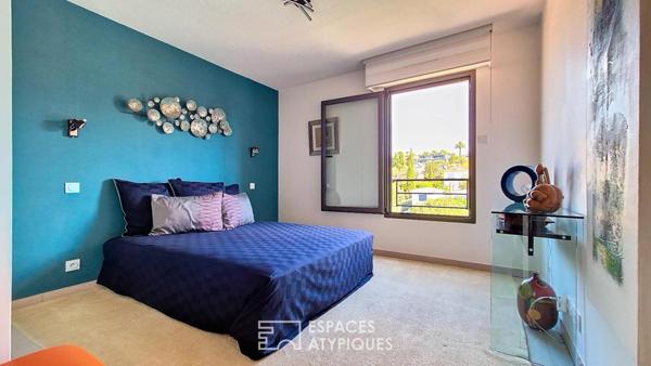 Appartement au dernier étage, à deux pas de la mer
