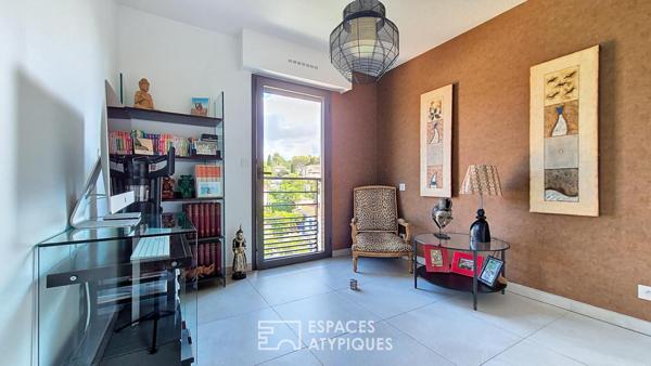 Appartement au dernier étage, à deux pas de la mer