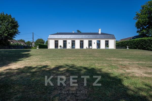 Propriété d'exception avec un parc de 1,6 hectares