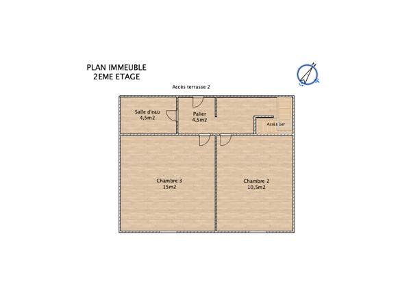 Immeuble 15 pièces - 306 m²