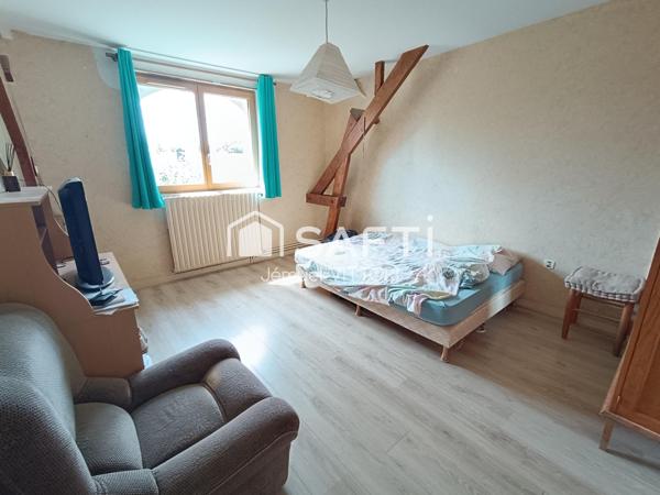 Grande maison familiale avec 3 studios locatifs et 1 hectare de terrain aux portes de Vitré