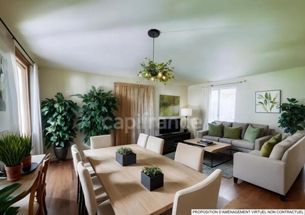 JUVIGNAC MAISON T4 de 106 m² SUR TERRAIN 1200 m² PISCINABLE