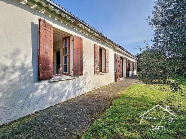 Maison de plain pied à Blanquefort, au calme, sur grand terrain !