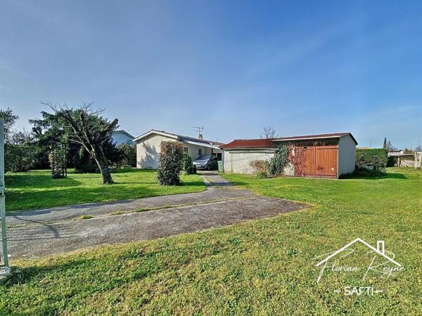 Maison de plain pied à Blanquefort, au calme, sur grand terrain !